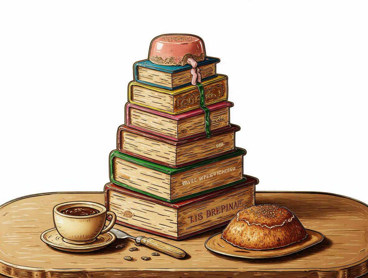 Colección de libros de cocina de segunda mano con estética vintage en Librería Oeste.