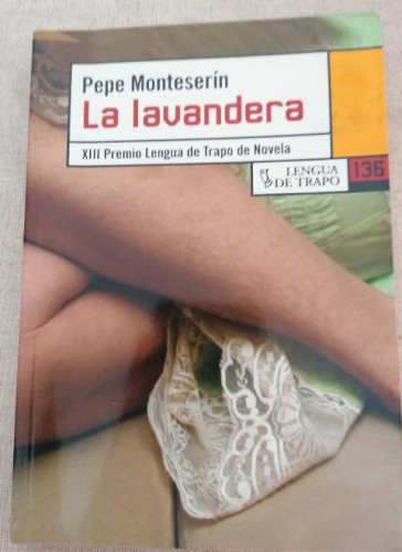 Portada del libro de La lavandera (NB)