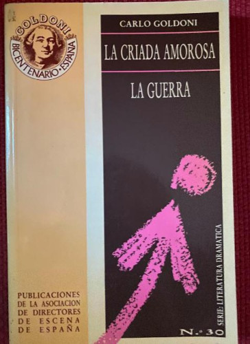 Portada del libro de La criada amorosa. La guerra