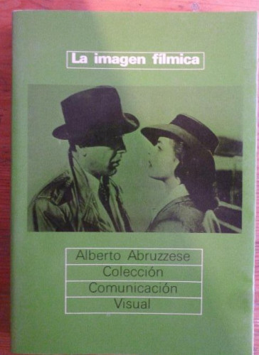 Portada del libro de La imagen fílmica (Comunicación visual)