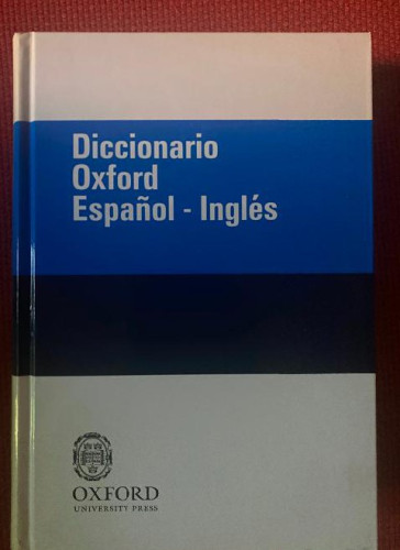 Portada del libro de DICCIONARIO OXFORD ESPAÑOL-INGLÉS. 2008, OXFORD UNIVERSITY PRESS.