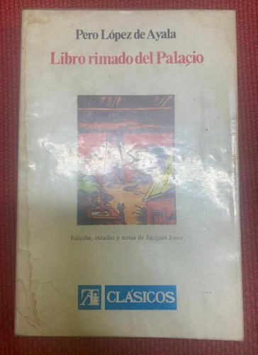 Portada del libro de LIBRO RIMADO DEL PALAÇIO. 2 TOMOS