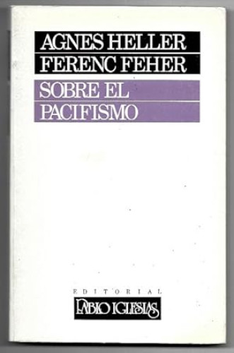 Portada del libro de Sobre el pacifismo