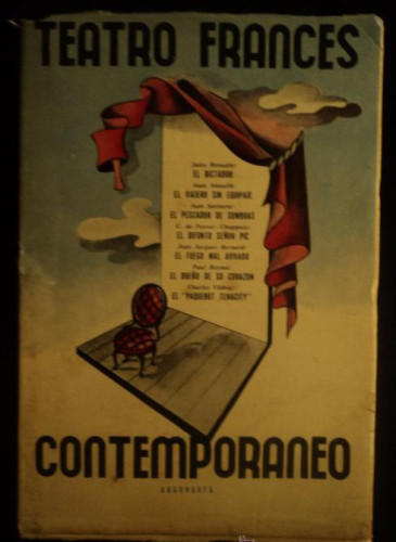 Portada del libro de TEATRO FRANCES CONTEMPORANEO. VARIOS AUTORES. ED. ARGONAUTA.TOMO II. intonso. 1945 457 PAG
