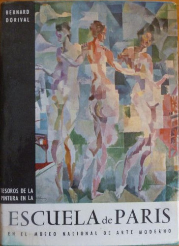 Portada del libro de La Escuela de París en el Museo de Arte Moderno Dorival, Bernard Daimón. (1962)