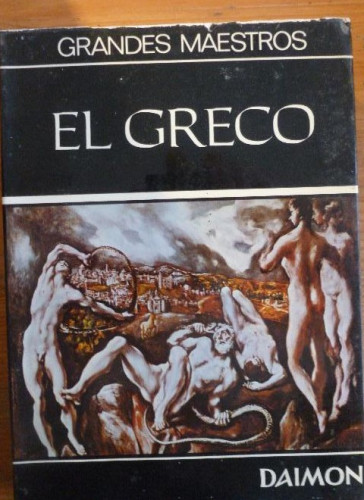 Portada del libro de EL GRECO. 1ª ed. española.