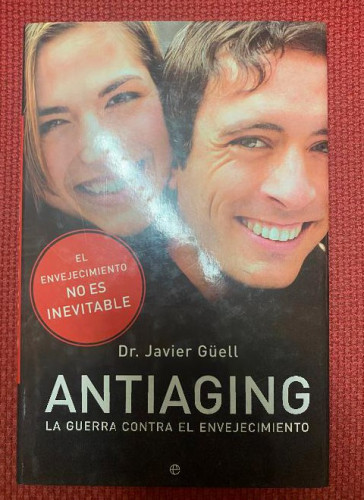 Portada del libro de Antiaging - la Guerra contra el envejecimiento