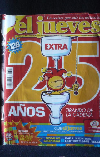 Portada del libro de EL JUEVE. EXTRA 25 AÑOS. 2002