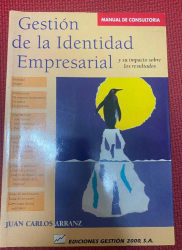 Portada del libro de Gestion de la identidad empresarial
