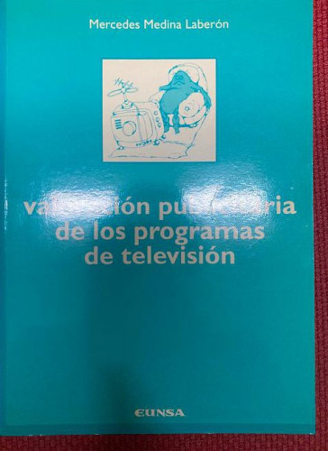 Portada del libro de Valoración publicitaria de los programas de televisión (Comunicación)