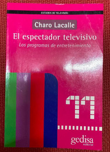 Portada del libro de El espectador televisivo (Estudios De Television)