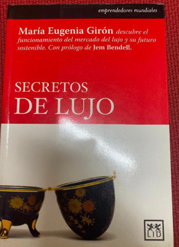 Portada del libro de Secretos de lujo (Historia empresarial)
