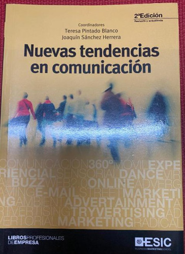 Portada del libro de Nuevas tendencias en comunicación (Libros profesionales)