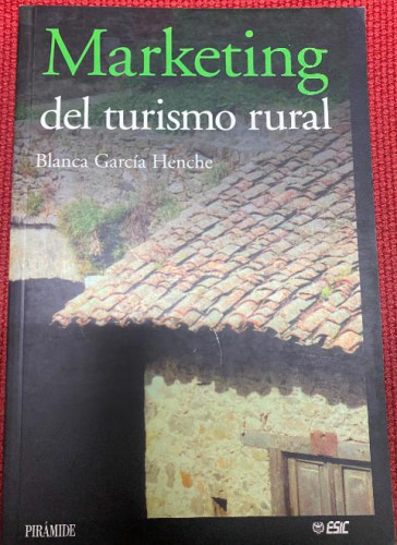 Portada del libro de MARKETING DEL TURISMO RURAL