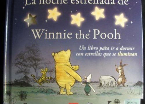 Portada del libro de LA NOCHE ESTRELLADA DE WINNIE THE POP. ED. SM. SIN PAGINAR