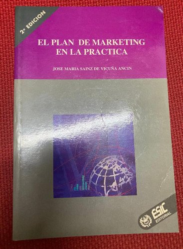 Portada del libro de El plan de marketing en la practica