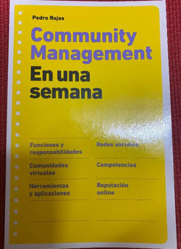 Portada del libro de Community management en una semana
