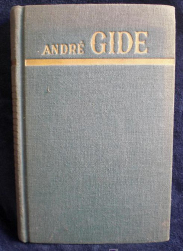 Portada del libro de ANDRE GIDE. KLAUS MANN.ED. POSEIDON. ARGENTINA. 1944, 334 PAG