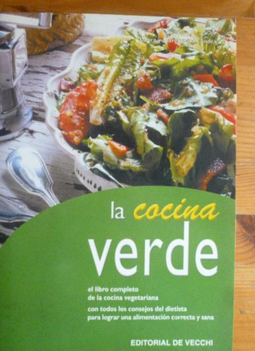 Portada del libro de Cocina Verde, La (Cocina (de Vecchi))