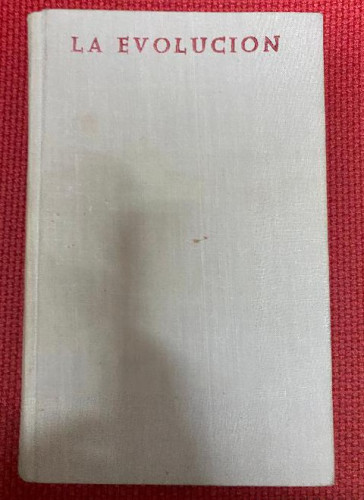 Portada del libro de La Evolución