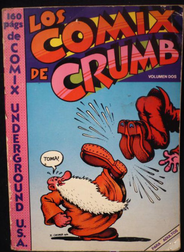 Portada del libro de LOS COMIX DE CRUMB. VOLUMEN DOS. 1 ED, 1977