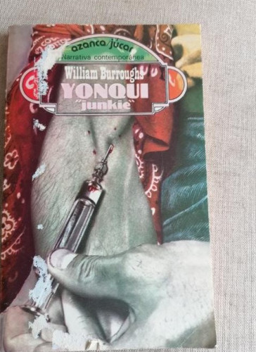 Portada del libro de YONQUI - WILLIAM S. BURROUGHS jucar 1978 156pp
