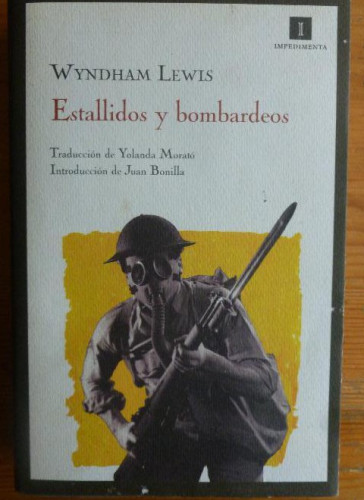 Portada del libro de Estallidos Y Bombardeos (Impedimenta)