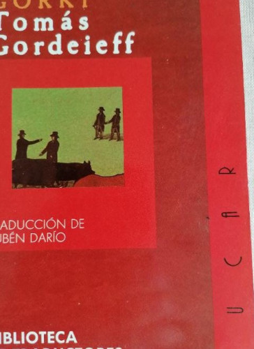Portada del libro de TOMAS GORDEIEFF. GORKI, Máximo. Júcar