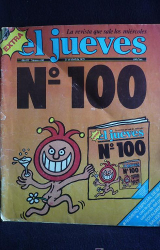 Portada del libro de EL JUEVES. ESPECIAL Nº 100. DIFICIL DE ENCONTRAR.