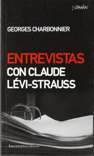 Portada del libro de ENTREVISTAS CON CLAUDE LEVI-STRAUSS