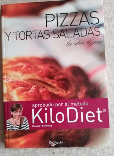 Portada del libro de Pizzas y tortas saladas (kilo diet) (Cocina (de Vecchi))