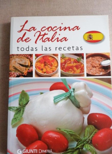 Portada del libro de La cocina de Italia. Todas las recetas (Sapori d'Italia)