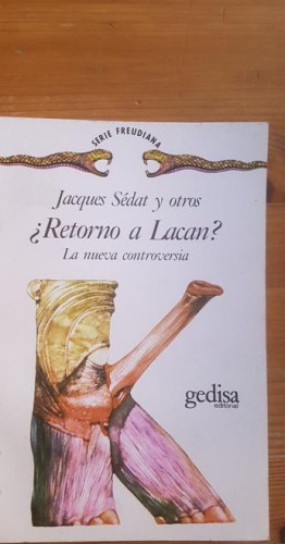 Portada del libro de ¿ retorno a lacan ?
