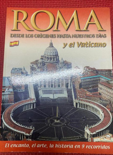 Portada del libro de ROMA Y EL VATICANO DESDE LOS ORÍGENES HASTA NUESTROS DÍAS. 2001, EDIZIONI LOZZI ROMA.
