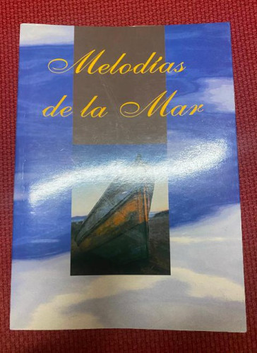 Portada del libro de MELODÍAS DE LA MAR. CANCIONERO GALLEGO. RECOP. CARMEN GONZÁLEZ VEIGA. 2ª EDICIÓN, 1997, CAIXAVIGO.