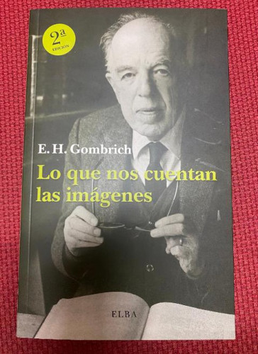 Portada del libro de Lo que nos cuentan las imagenes (Elba)