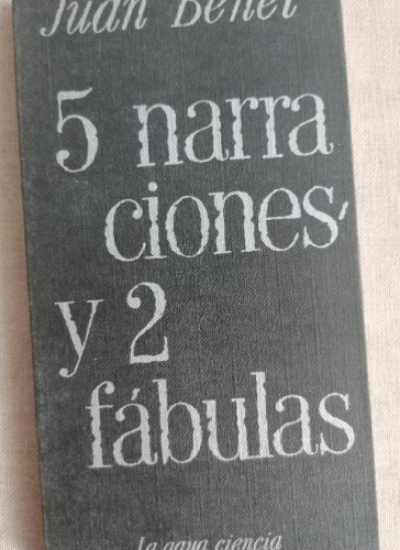 Portada del libro de 5 NARRACIONES Y 2 FABULAS