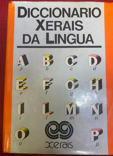 Portada del libro de Diccionario Xerais da Lingua.