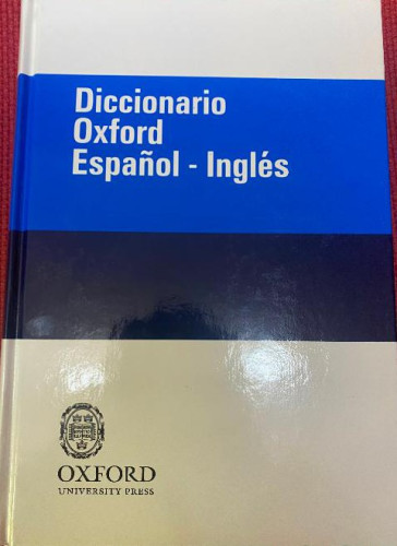 Portada del libro de DICCIONARIO OXFORD ESPAÑOL-INGLÉS. 2008, OXFORD UNIVERSITY PRESS.