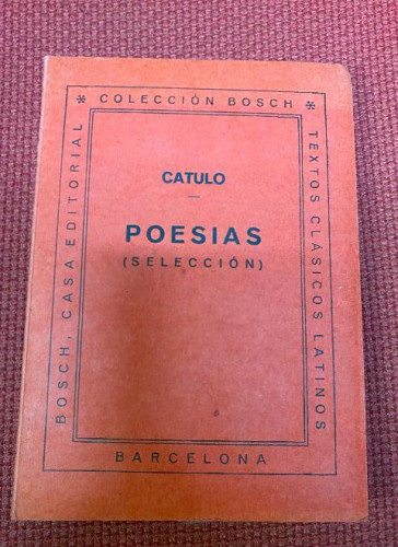 Portada del libro de Poesías (Alma Mater)