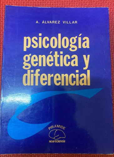 Portada del libro de Psicologia genetica y diferencial