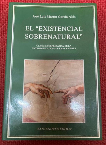 Portada del libro de Existencial sobrenatural, el