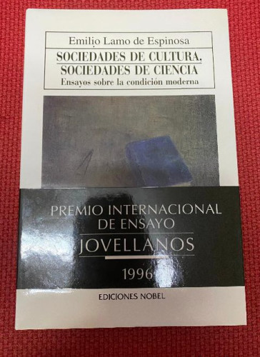 Portada del libro de Sociedades de cultura, sociedades de ciencia