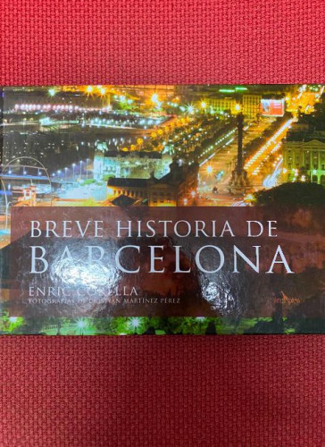 Portada del libro de Breve historia de Barcelona