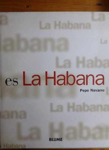 Portada del libro de Es la Habana