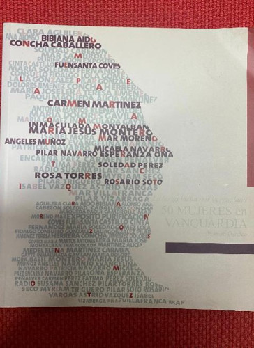 Portada del libro de 50 mujeres en vanguardia