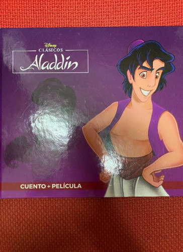 Portada del libro de ALADDIN. DISNEY CLÁSICOS. CUENTO.