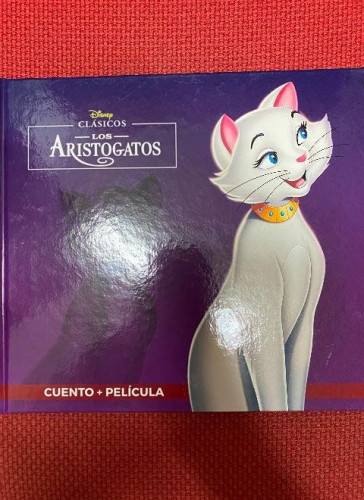 Portada del libro de LOS ARISTOGATOS. DISNEY CLÁSICOS. CUENTO.