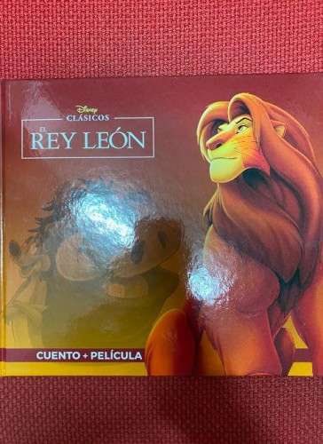 Portada del libro de EL REY LEÓN. DISNEY CLÁSICOS. CUENTO.