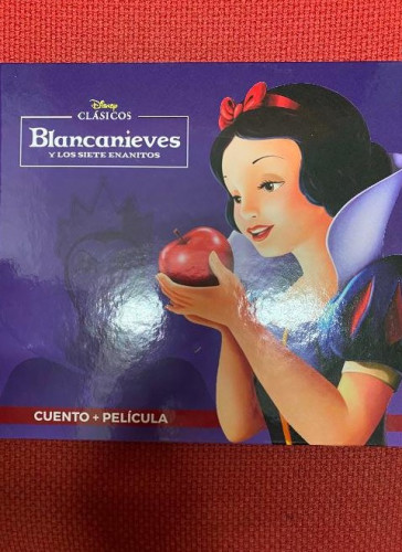 Portada del libro de BLANCANIEVES Y LOS SIETE ENANITOS. DISNEY CLÁSICOS. CUENTO.